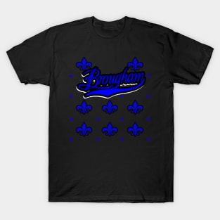 Caprice Brougham Pattern Blue T-Shirt